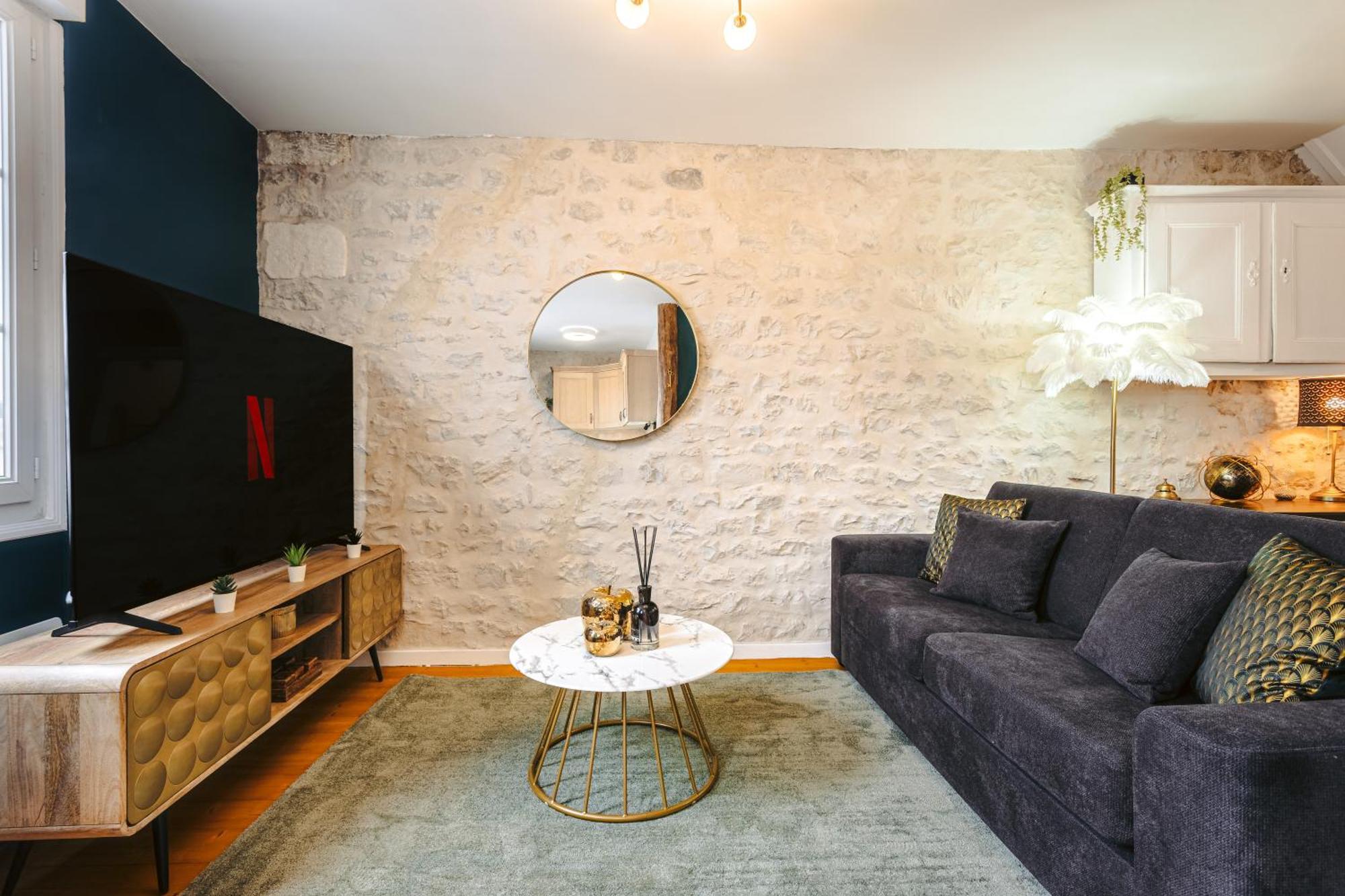 Gatsby - Elegant, Central, Fibre, Tv 4K, Netflix, Literie Confortable La Rochelle  Extérieur photo