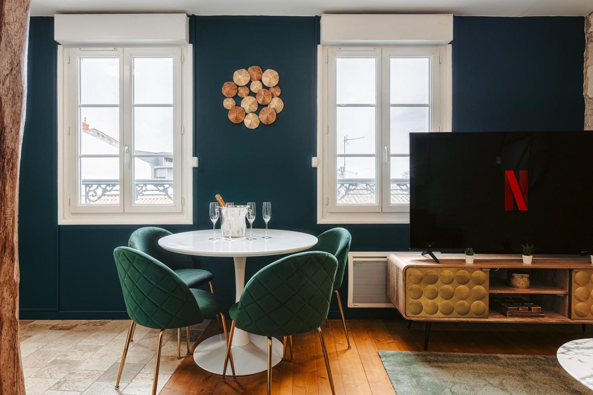 Gatsby - Elegant, Central, Fibre, Tv 4K, Netflix, Literie Confortable La Rochelle  Extérieur photo
